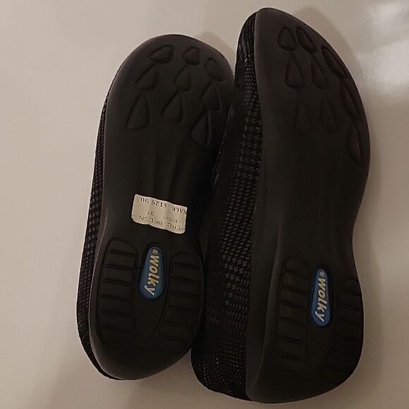 Wolky Perls Loafer Women Comfort Shoe Slip on Flat Black 37 - Picture 6 of 8